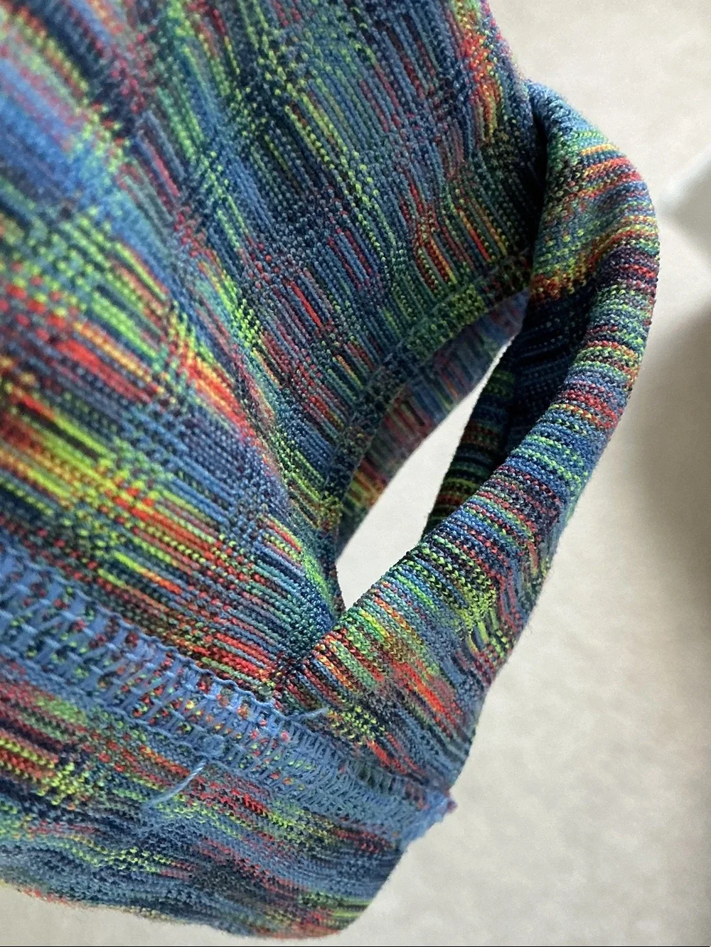 Nike Pro Soul Cycle Edition Women’s Multi-Color Space-Dye Quarter-Zip Sweater